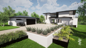 Haney- Front Rendering front-elevation-modern-floor-plan-Argarita